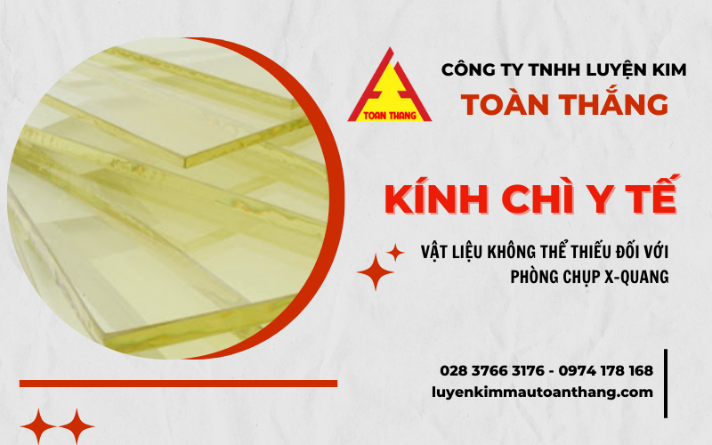 Kính chì y tế