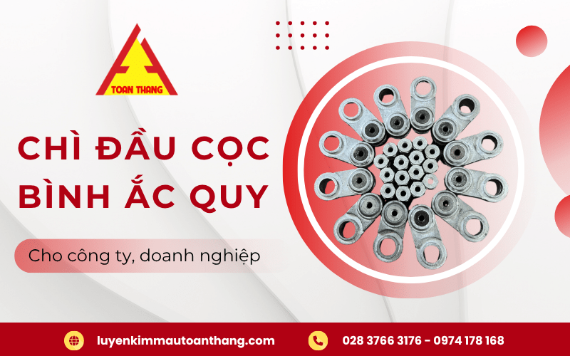 chì đầu cọc bình ắc quy