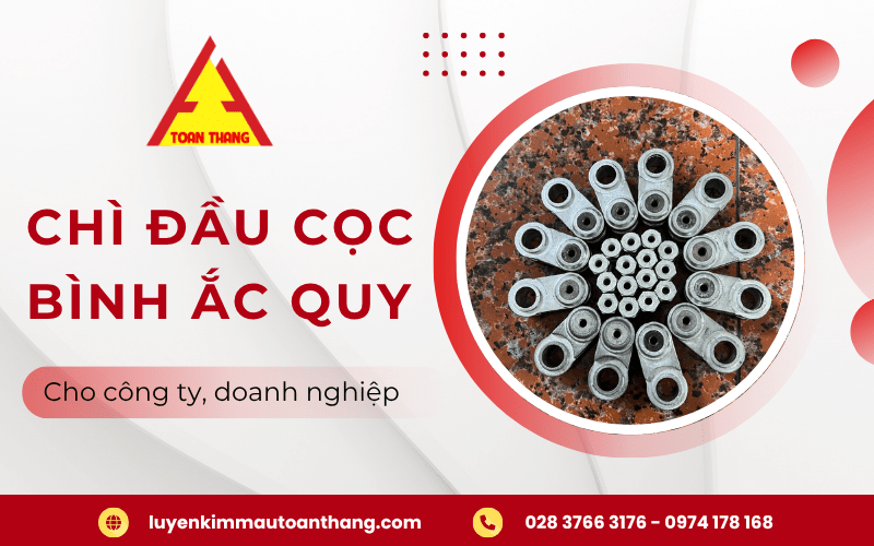 chì đầu cọc bình ắc quy