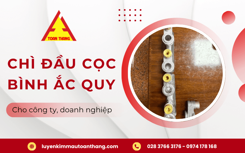 chì đầu cọc bình ắc quy