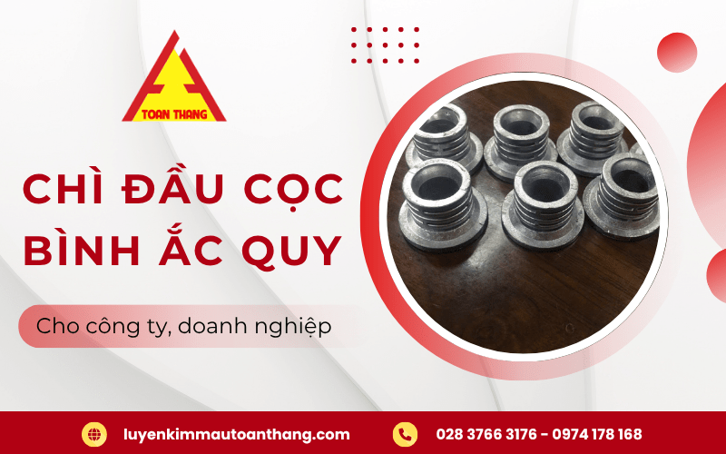 chì đầu cọc bình ắc quy