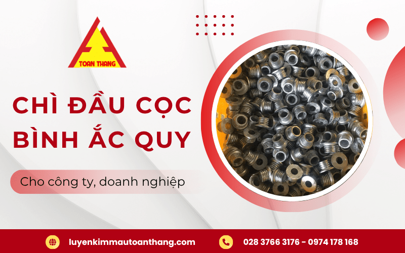 chì đầu cọc bình ắc quy