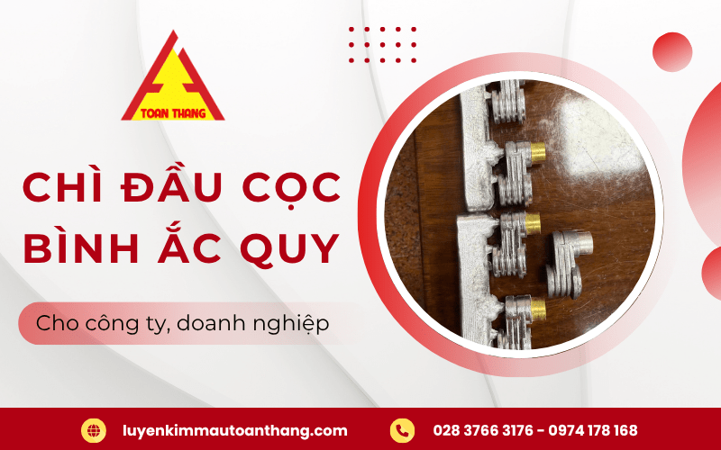chì đầu cọc bình ắc quy