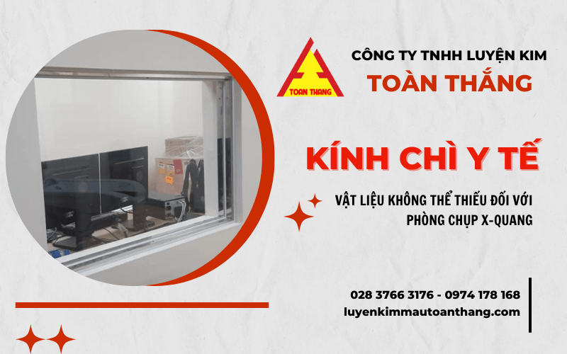 Kính chì y tế