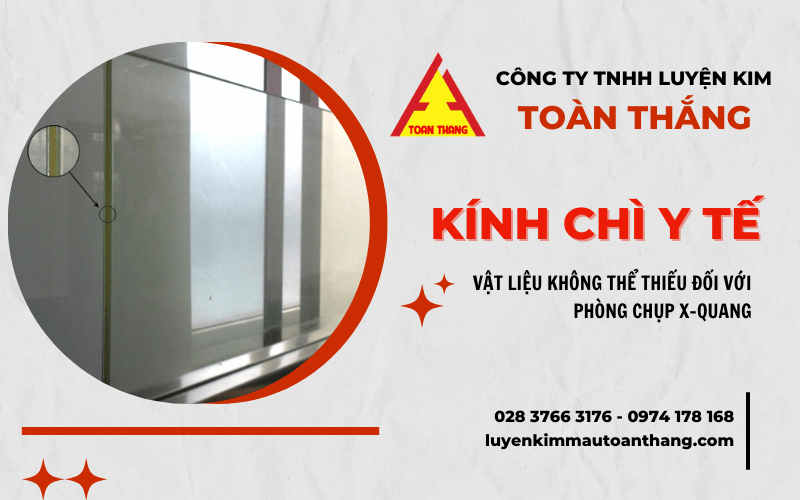 Kính chì y tế